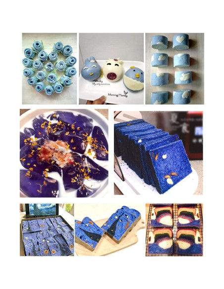 50 Bolsitas de Té de Flor de Mariposa Azul Secas - VitalForest