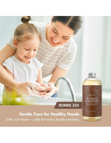 Juego de Recarga Jabón de Manos Líquido ROMIIE ZOI - 3 Paquetes 26 Oz