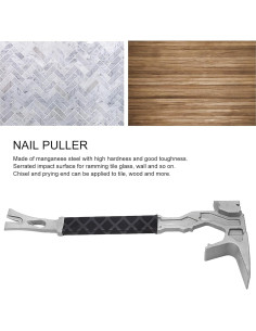 Herramienta de Demolición Multifuncional Focket 38 cm Acero Manganeso 2