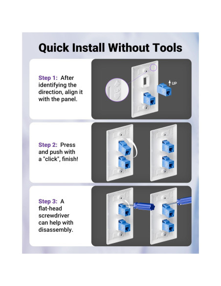 Acoplador Keystone CAT6 VCE Rojo Hembra a Hembra 5-Pack