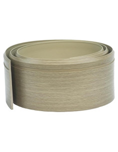 Moldura de zócalo de goma Stelalloy 4" x 5m Impermeable