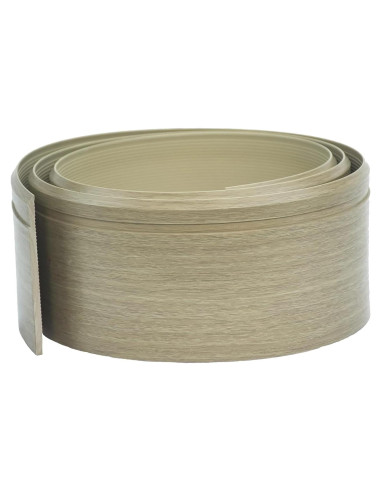 Moldura de zócalo de goma Stelalloy 4" x 5m Impermeable