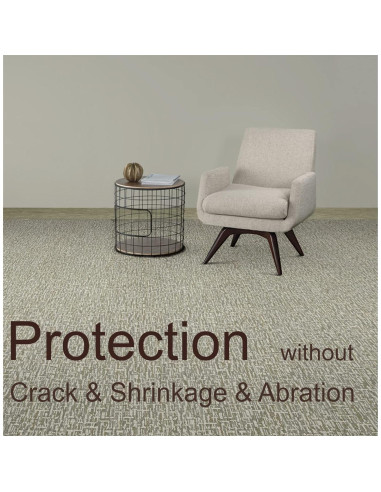 Moldura de zócalo de goma Stelalloy 4" x 5m Impermeable