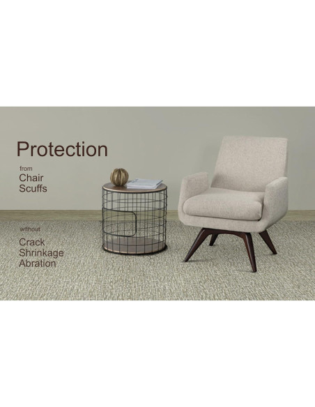 Moldura de zócalo de goma Stelalloy 4" x 5m Impermeable