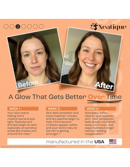 Grasa de Res Alimentada con Pasto Neatique 60.3g Hidratante Piel