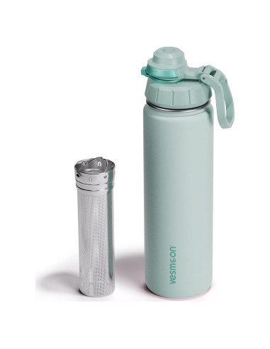 Botella de Infusión de Té Vesmoon Vessence 0.71 L Acero Inoxidable