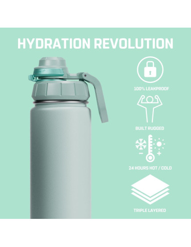 Botella de Infusión de Té Vesmoon Vessence 0.71 L Acero Inoxidable