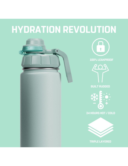 Botella de Infusión de Té Vesmoon Vessence 0.71 L Acero Inoxidable