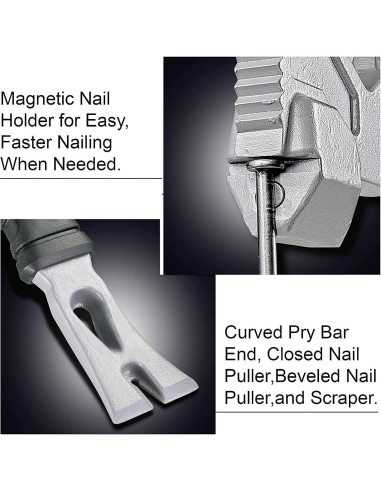Herramienta de Demolición Multifuncional Focket 38 cm Acero Manganeso