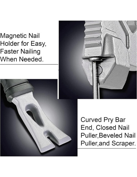 Herramienta de Demolición Multifuncional Focket 38 cm Acero Manganeso