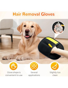 Guantes Quitapelos Electrostáticos NOGCAW 2PCS para Mascotas 2