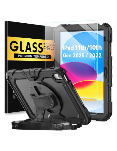 Funda BLOSOMEET para iPad A16 11" y 10.9" con Protector