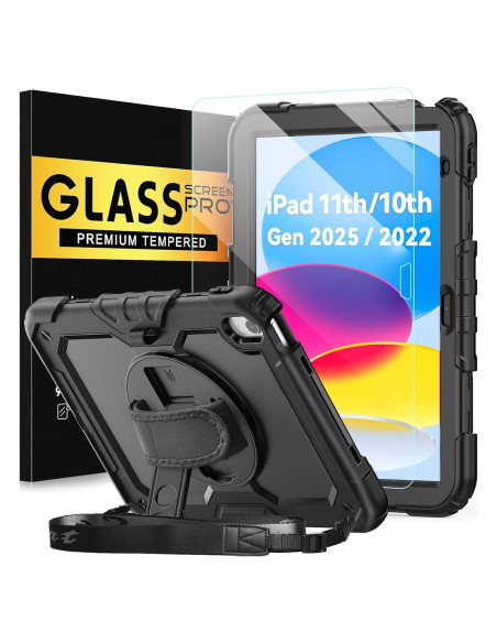 Funda BLOSOMEET para iPad A16 11" y 10.9" con Protector