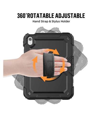 Funda BLOSOMEET para iPad A16 11" y 10.9" con Protector