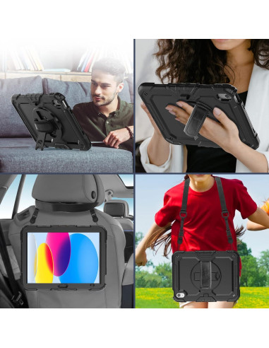 Funda BLOSOMEET para iPad A16 11" y 10.9" con Protector