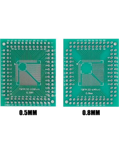 10 Placas Adaptadoras SMD a DIP Cermant 38x46mm