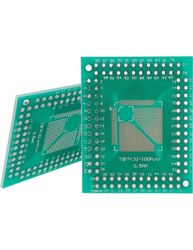 10 Placas Adaptadoras SMD a DIP Cermant 38x46mm