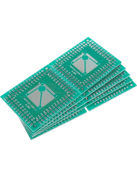 10 Placas Adaptadoras SMD a DIP Cermant 38x46mm