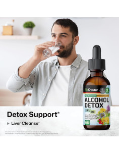 Tintura Detox Hepática BioKrauter 60 ml - Vegana y Sin Alcohol 2