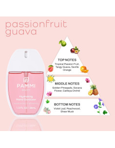 Spray Desinfectante de Manos PAMMI Power Mist 2 Paquetes Aromatizados 2