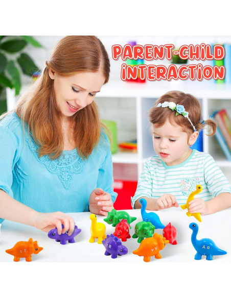 Juguete de Aprendizaje Montessori Ganaj Dinosaurios 26 Letras