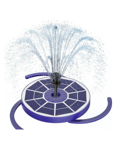 Bomba de Fuente Solar AISITIN 3.5W con Batería 1800mAh