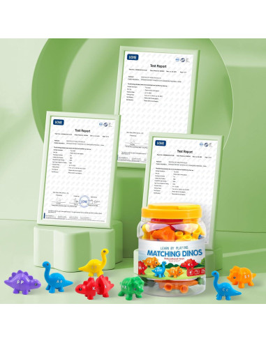 Juguete de Aprendizaje Montessori Ganaj Dinosaurios 26 Letras