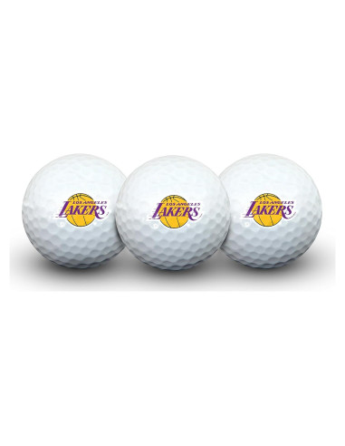 Paquete de 3 pelotas de golf Team Effort LA Lakers