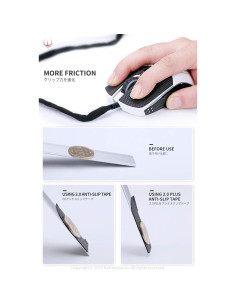 Cinta Antideslizante HOTLINEGAMES para Ratón G502 X - 10g 2