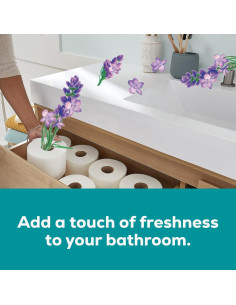 Papel Higiénico Angel Soft Mega 48 Rollos Aroma Lavanda 2