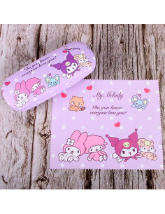 Estuche de Gafas ADBGV con Paño y Correa Ajustable - 15.3x5.2cm 2