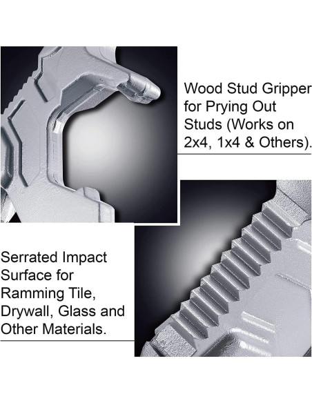 Herramienta de Demolición Multifuncional Focket 38 cm Acero Manganeso