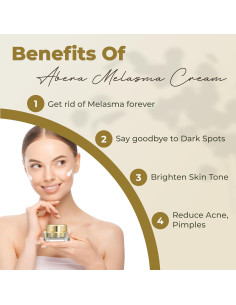 Crema Correctora de Manchas Oscuras Abera 19.84g - Melasma 2