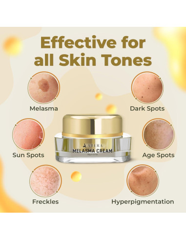 Crema Correctora de Manchas Oscuras Abera 19.84g - Melasma