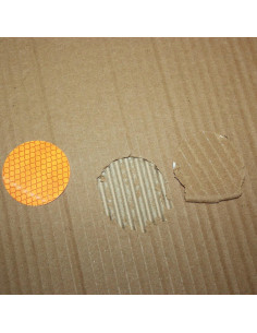 Pegatinas Reflectantes Tuyrchu 1 Pulgada 80 Pcs Alta Visibilidad 2