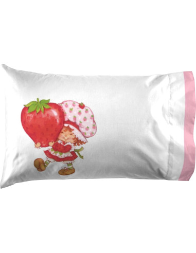 Juego de Sábanas Twin Jay Franco 3 Piezas Microfibra Pastel de Fresa