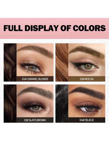 Bolígrafo de Cejas Anglicolor 02 Mocha Microblading Líquido