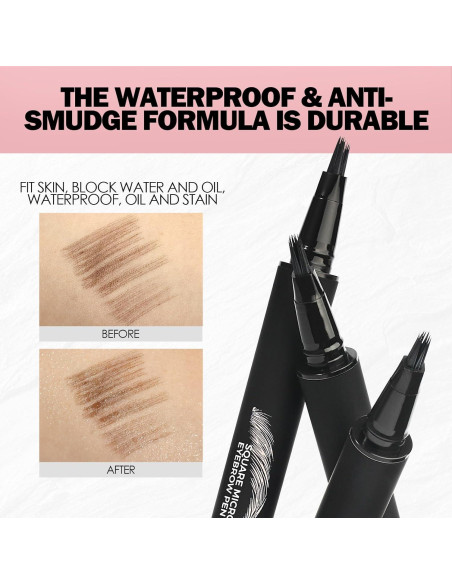 Bolígrafo de Cejas Anglicolor 02 Mocha Microblading Líquido