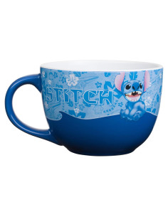 Taza de Sopa Cerámica Silver Buffalo Lilo y Stitch 710 ml