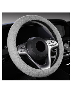 Cubierta de Volante Peluda KVAEY 39.37-40.64 cm Gris