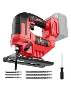 Sierra de calar inalámbrica Cerycose 18V, motor sin escobillas