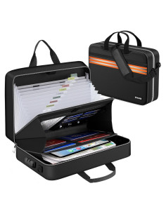 Organizador de Archivos Acordeón ZOOPIP a Prueba de Fuego 13 Bolsillos