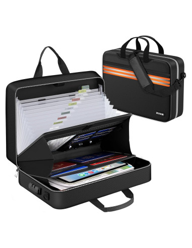 Organizador de Archivos Acordeón ZOOPIP a Prueba de Fuego 13 Bolsillos