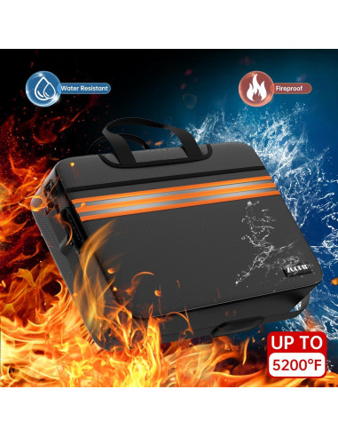 Organizador de Archivos Acordeón ZOOPIP a Prueba de Fuego 13 Bolsillos