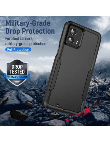 Funda delgada para Motorola Moto G 5G 2023 con protector