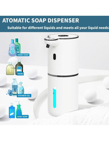 Dispensador de Jabón Automático YNESOER P18 Espumoso USB 400ml