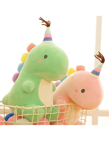 Peluches de Dinosaurio Verde VHYHCY 50 cm Suave para Niños Peluches de Dinosaurio Verde VHYHCY 50 cm Suave para Niños