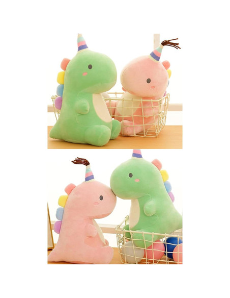 Peluches de Dinosaurio Verde VHYHCY 50 cm Suave para Niños Peluches de Dinosaurio Verde VHYHCY 50 cm Suave para Niños