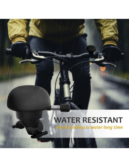 Campana de Bicicleta Eléctrica LEISPO con 5 Sonidos 100dB