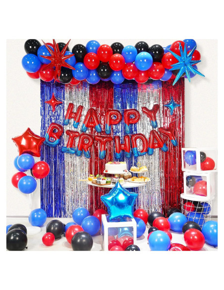 Kit de Arco de Globos Tema Araña FANGBBO 2.44m Decoración Fiesta